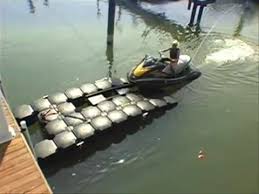 floating jet ski dock how