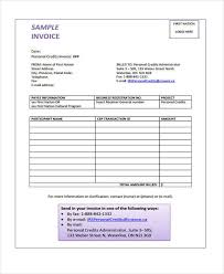 Get Simple Personal Invoice Template Gif