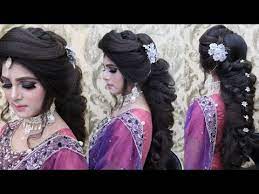 in urdu wedding hairstyle tutorial