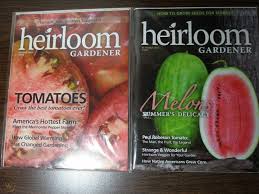 heirloom gardener magazine lot of 7