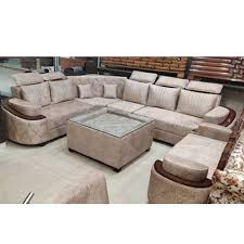 modern designer l shape sofa set for