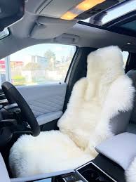 Universal Sheepskin Car Seat Cover Made