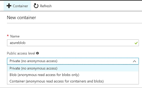 getting started with azure storage