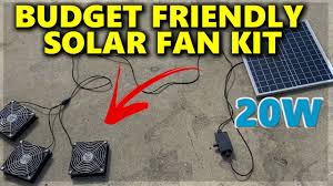 best solar fan kit 2023 easy setup and