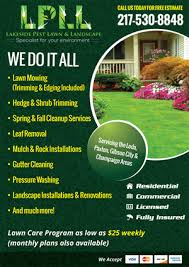 The free flyer templates are highly customizable and can be tweaked to your specific needs. Landscape And Lawn Service Start Up Company Looking For An Exciting And Original Flyer Design 25 Flyer Designs For Lakeside Pest Lawn Landscape
