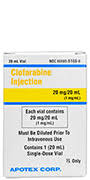 Rx Item-Clofarabine 20MG 20 ML Single Dose Vial by Apotex Pharma USA 