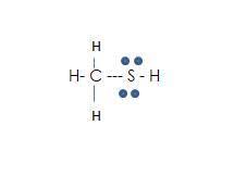 lewis structure of methanethiol ch3sh