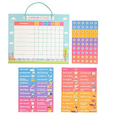 Pneat Good Behavior Chart Chore Chart Magnetic Responsibility Chart For Wall Or Refrigerator 51 Chores 60 Magnetic Stars Chore Charts For Kids