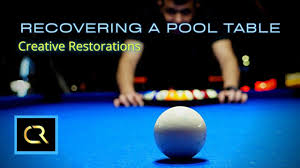 how to recover a pool table start to