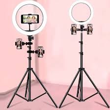 China 8 10 Led Filling Light For Live Stream Makeup Youtube Video Dimmable Beauty Ring Light With Tripod Stand Cell Phone Holder China Ring Light And Photographic Lighting Price