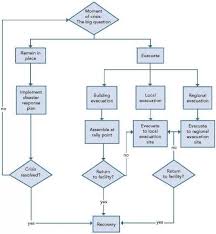 Fire Emergency Response Flow Chart Business Continuity Plan