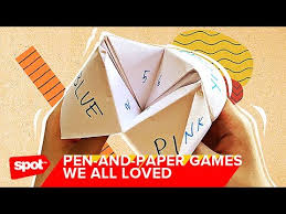 10 pen and paper games that kept us