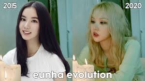She is the lead vocalist of gfriend, which is under source music. Gfriend Mv Evolution Eunha ì€í•˜ 2015 2020 Youtube