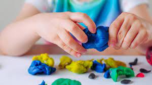 clean play dough from carpets and toys