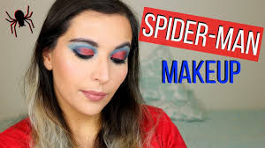 spider man inspired makeup tutorial