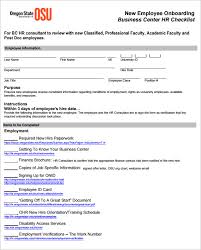 Blank Performance Evaluation Form