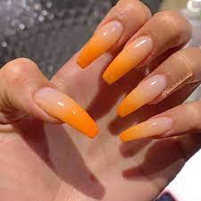 Orange is one of the most popular colors in nail art design. 50 Orange Nail Ideas To Make You Stun In Every Season In 2020