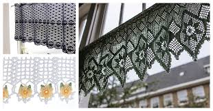 window curtain free crochet pattern