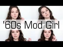 1960s mod makeup tutorial pale