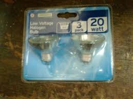 Low Voltage Halogen Light Bulbs