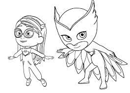Owlette, with her sharp mind and super planning skills, is quick to act. The Best Free Owlette Coloring Page Images Download From 25 Free Coloring Pages Of Owlette At Getdrawings Coloring Home