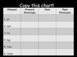 Troublesome Verb Pairs Ppt Download