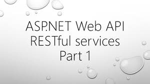 asp net web api and restful services