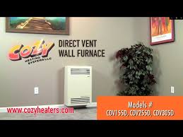 Cozy Direct Vent Wall Furnace Cdv