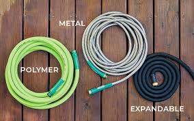 diffe types of garden hoses
