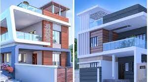 modern house front elevation design