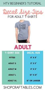 Beginners Tutorial Decal Size Tips For T Shirts Totes And