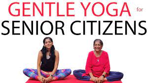 yoga for senior citizens gentle yoga