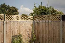 adding trellis to existing fence