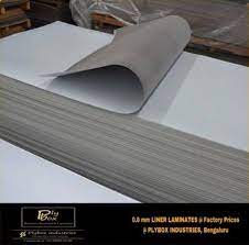 off white liner laminate sheet