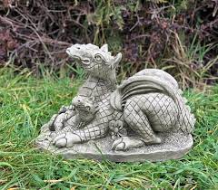 Dragon Family Sculpture For Home And