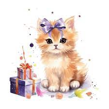 happy birthday cat funny cat cat