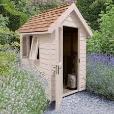 Forest Retreat Cream Luxury Shed