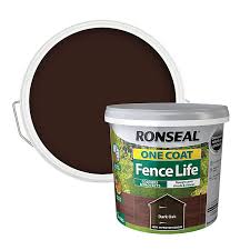 Ronseal One Coat Fence Life Paint Dark