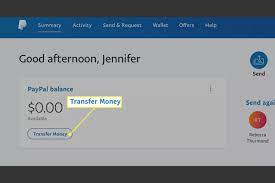 how to transfer money from paypal to a