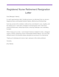 retirement resignation letter exles