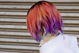 dye my hair every color of the rainbow