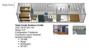 Container House Floor Plan