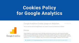 cookies policy for google ytics