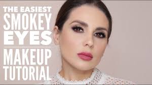 the easiest smokey eyes makeup tutorial