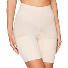 Spanx Womens Power Shorts Soft Nude X Large