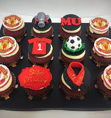 If you like manchester united birthday cake, you might love these ideas. Customized Cupcakes
