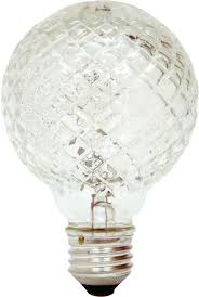 Ge Lighting 16774 Decorative Halogen Crystal G25 Globe Bulb 40w 120v Toolboxsupply Com