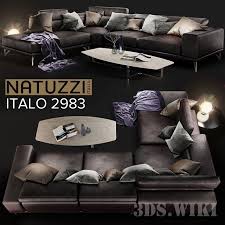 sofa natuzzi italo the 3d