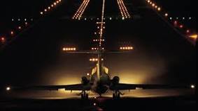 Why do aircraft landing lights flash?