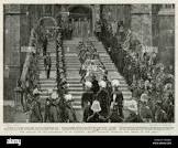 News Series from UK Arrival of Funeral Cortege at St. George's Chapel Movie